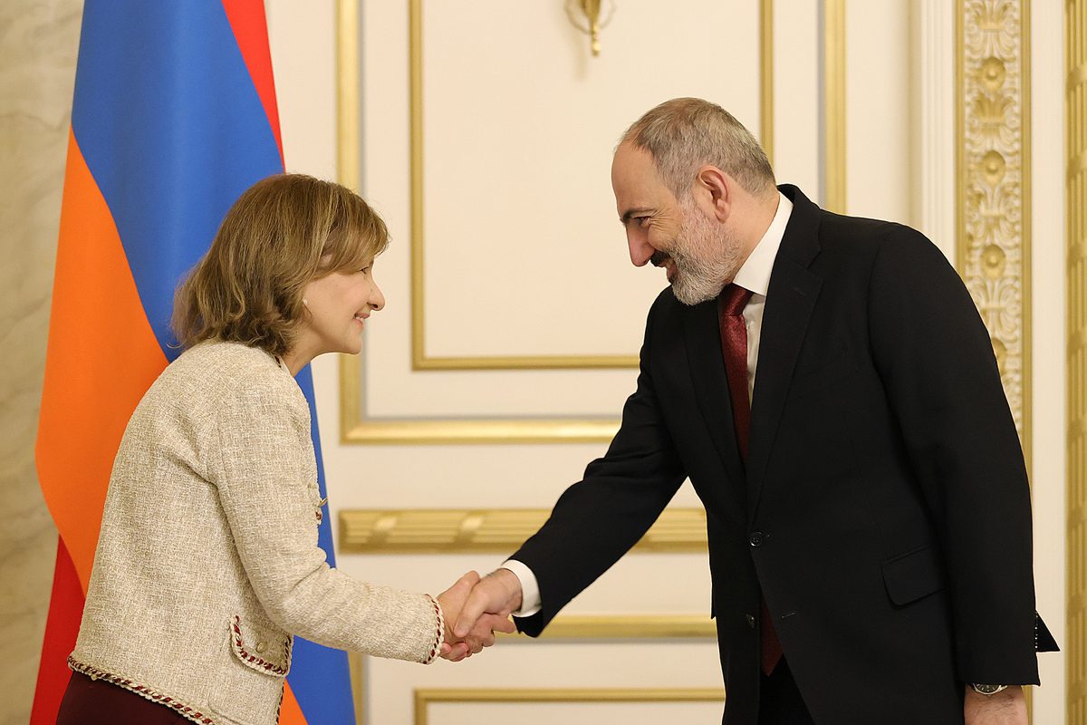Վարչապետն ընդունել է ԵԱՀԿ մամուլի ազատության հարցերով ներկայացուցիչ Թերեզա Ռիբեյրոյին
