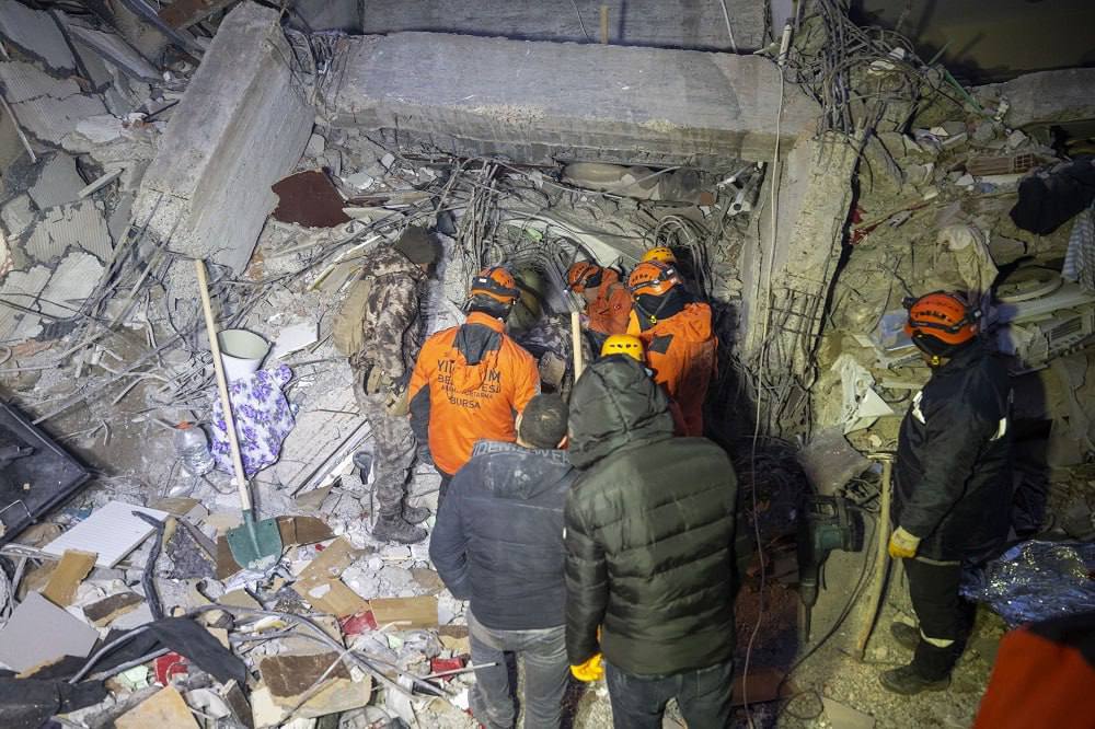  Թուրքիայում և Սիրիայում ավերիչ երկրաշարժերի զոհերի թիվը գերազանցել է 7100