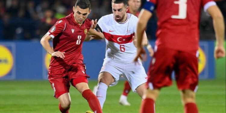 Թուրքիա-Հայաստան խաղն ավարտվեց 1-1 հաշվով