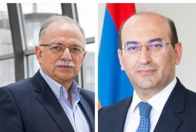 Դեսպան Մկրտչյանն առցանց հանդիպում է ունեցել Եվրոպական Խորհրդարանի փոխնախագահի հետ