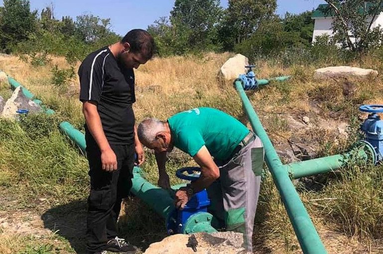 Սարալանջը ոռոգելու համար տեղադրված 2 նոր պոմպերը գործարկվել են. քաղաքապետարան