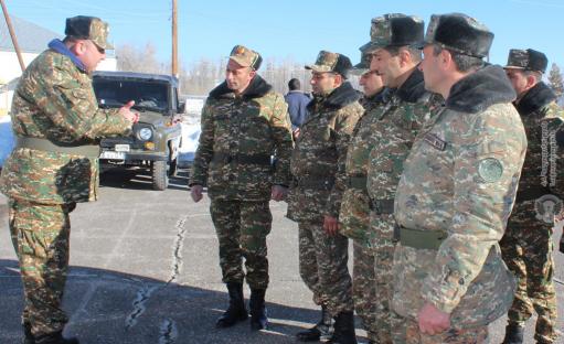 2-րդ զորամիավորումում անցկացվել են անվտանգության կանոնների պահպանման պարապմունքներ