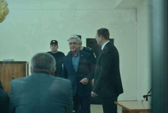 Սերժ Սարգսյանի և մյուսների գործով դատական նիստը կշարունակվի փետրվարի 26-ին. Դատավորը անցավ խորհրդակցական սենյակ