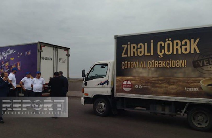 Ադրբեջանը սննդամթերքով բեռնատարներ է ուղարկել Ստեփանակերտ