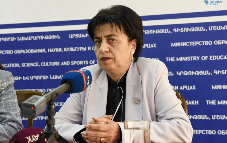ԱՀ ԿԳՄՍ նախարարը պաշտոնավարման 100 օրվա կապակցությամբ հանդես է եկել մամուլի ասուլիսով