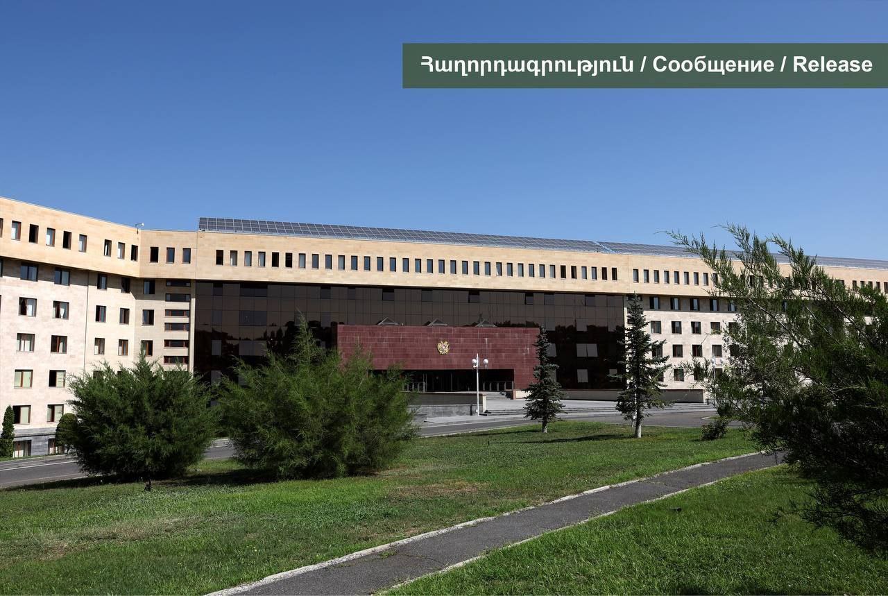 Министерство обороны Азербайджана вновь распространило дезинформацию։ Минобороны Армении