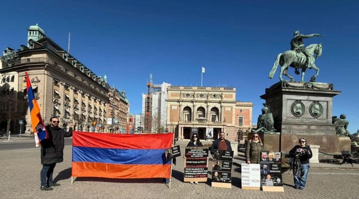 Ստոկհոլմում ի պաշտպանություն հայ գերիների բողոքի ակցիա է իրականացվել
