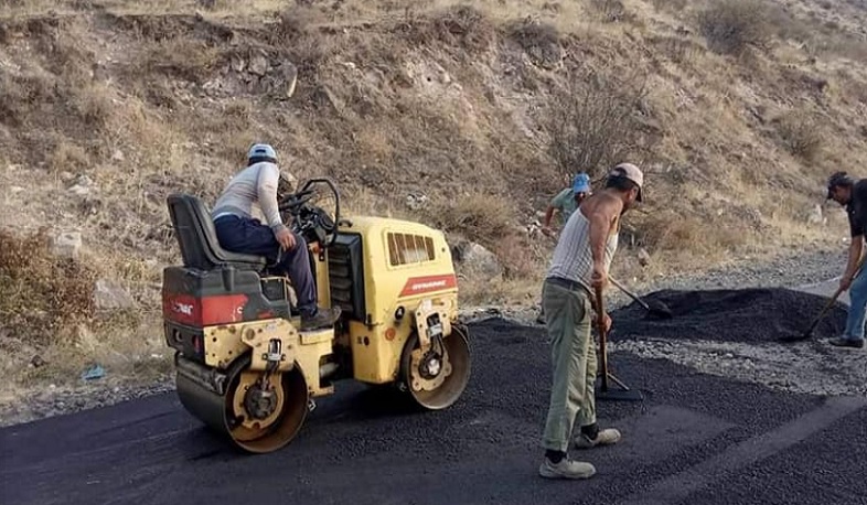 Կասֆալտապատվի Մարց-Աթան ճանապարհը