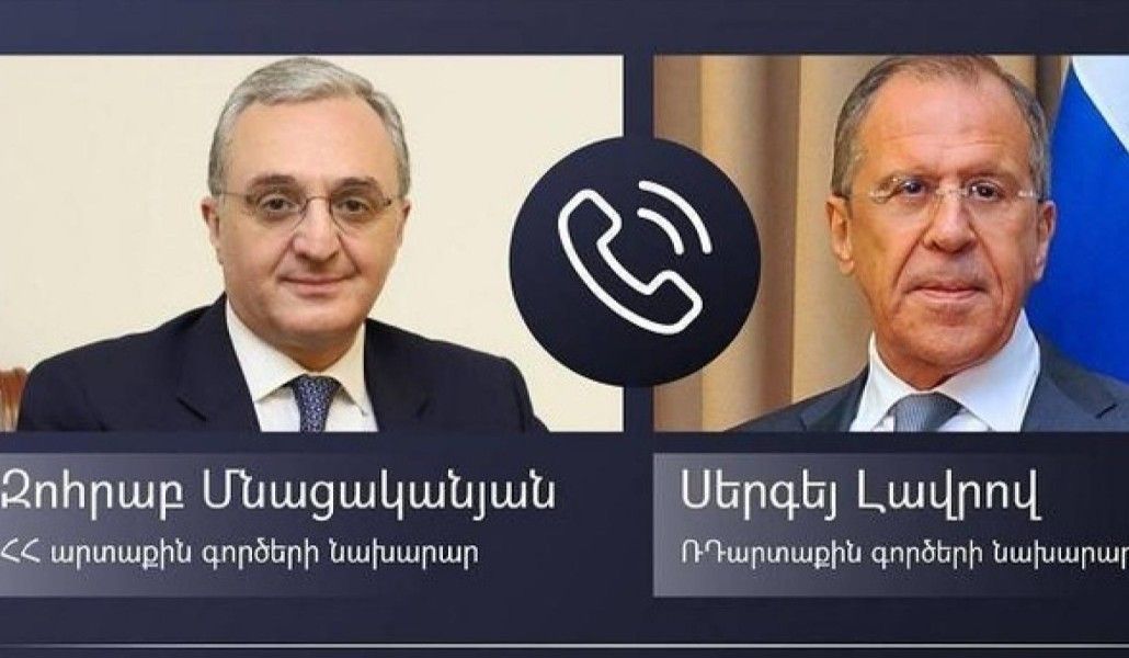Սերգեյ Լավրովն այսօր հեռախոսազրույց է ունեցել Զոհրաբ Մնացականյանի հետ