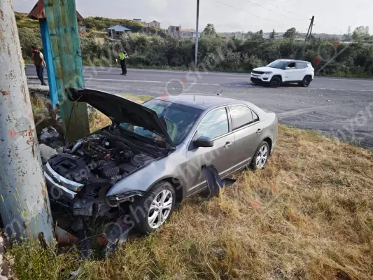 Ավտովթար Գեղարքունիքի մարզում. բախվել են «Jeep»-ն ու «Ford»-ը. վերջինը բախվել է երկաթե գովազդային սյանը. կա 4 վիրավոր