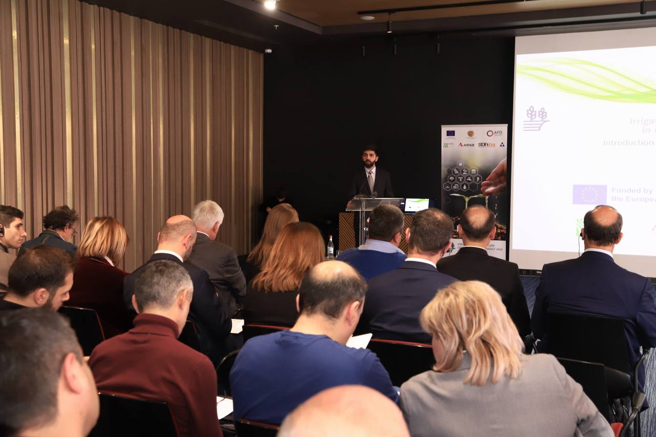Երևանում կայացել է «Ոռոգվող գյուղատնտեսության զարգացումը Արարատի և Արմավիրի մարզերում» ծրագրի մեկնարկային միջոցառումը