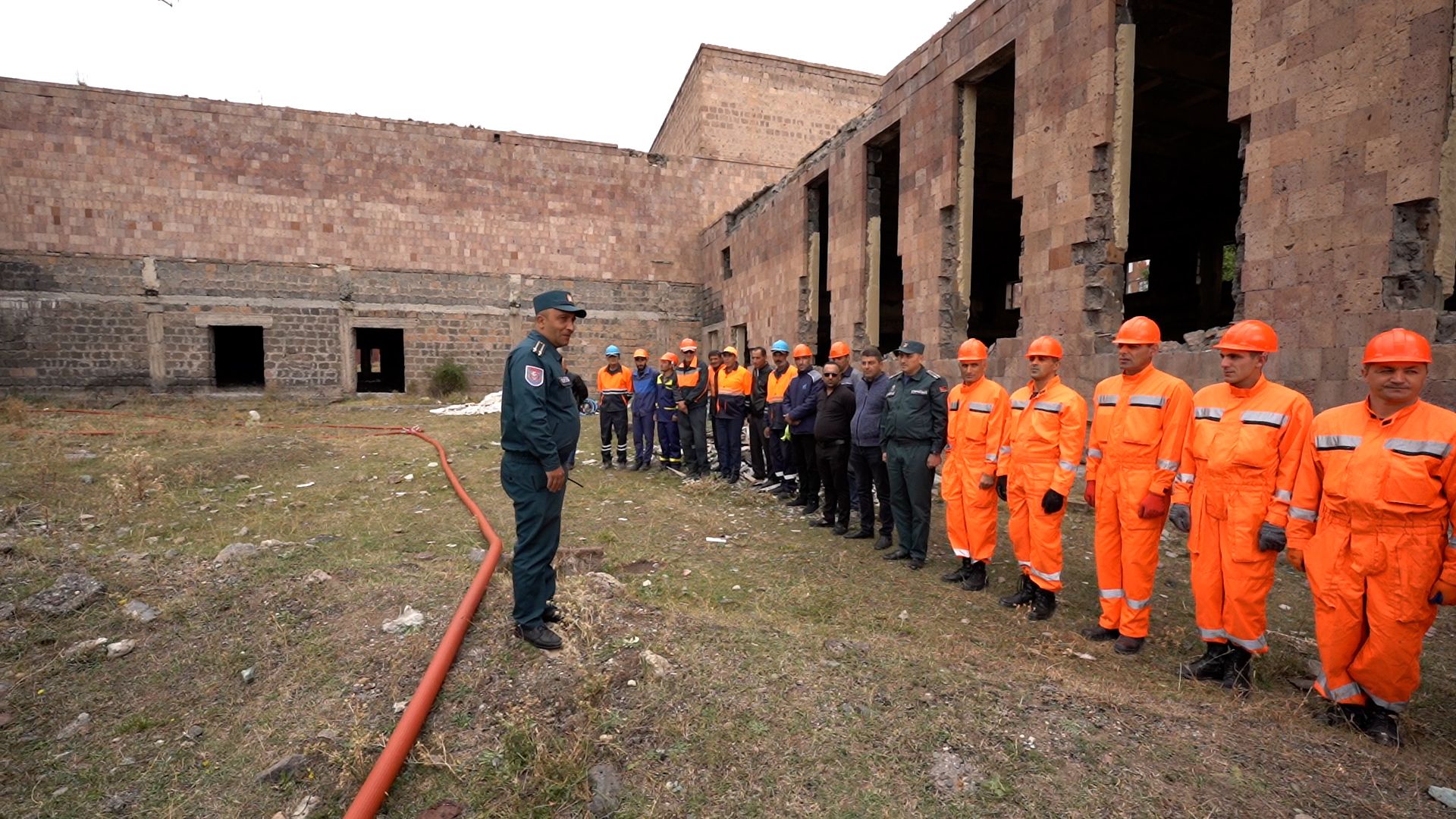 Ցուցադրական հատուկ տակտիկական ուսումնավարժություն Շիրակի մարզում