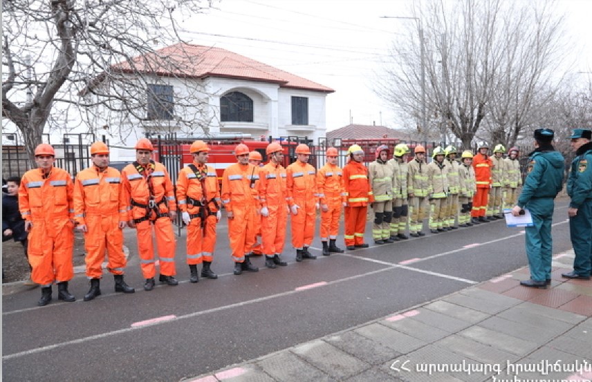 Անցկացվել է հատուկ տակտիկական ուսումնավարժանք