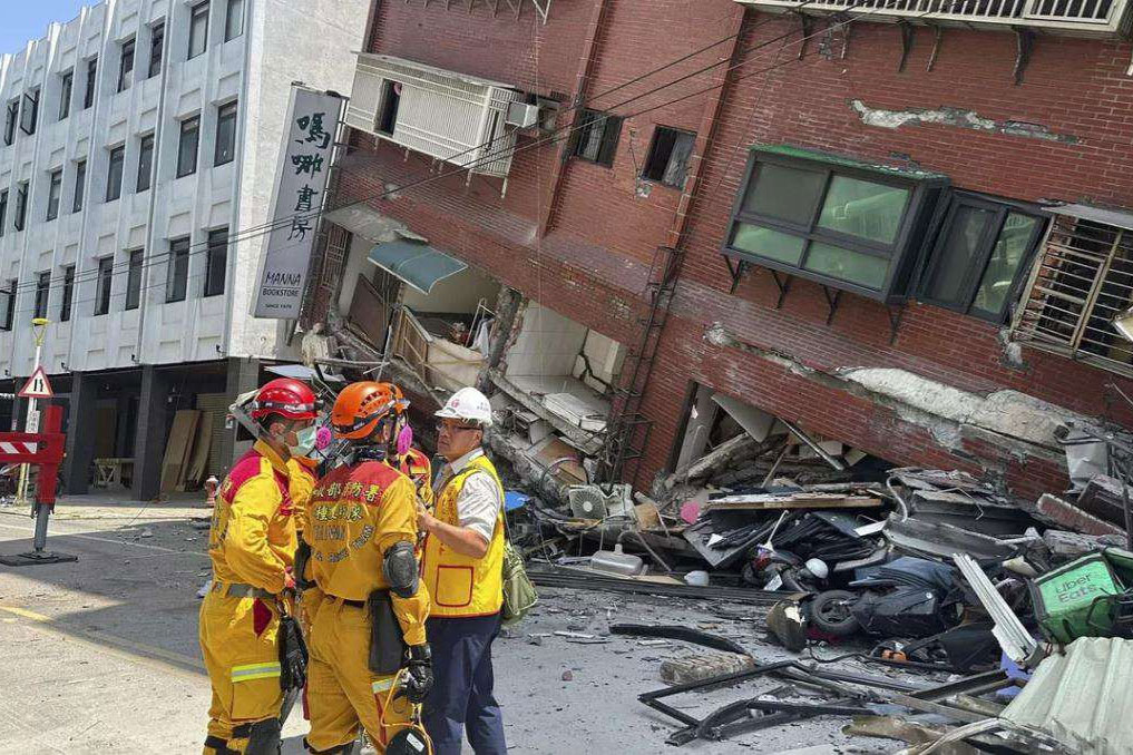 Թայվանում տեղի ունեցած երկրաշարժի հետևանքով տուժածների թիվն անցել է հազարից