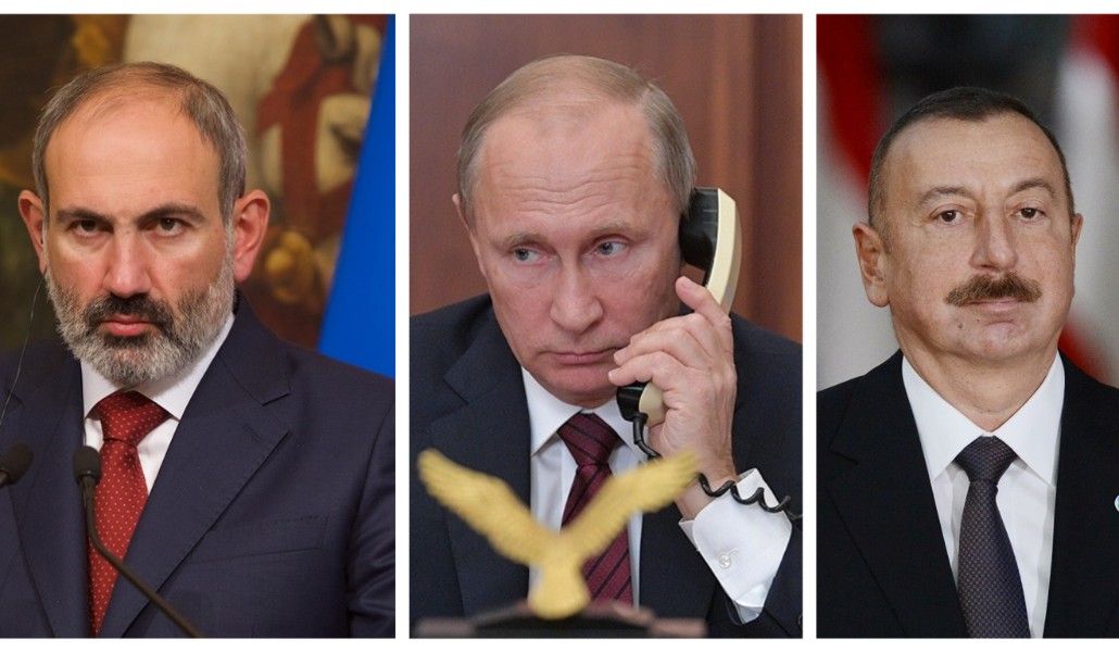 Պուտինը Ալիևի և Փաշինյանի հետ քննարկել է ԼՂ համաձայնագրի իրականացումը