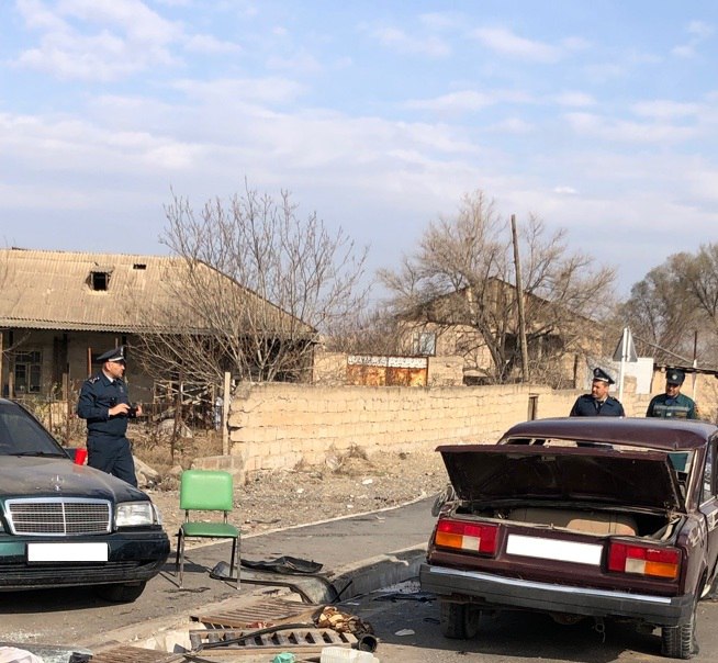 Շահումյան գյուղում բախվել են «Mercedes-Benz C-Class»-ը և «VAZ-2107» մակնիշների մեքենաները․  կա տուժած