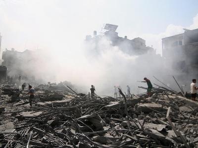 В Газе заявили о 200 погибших в ночь на понедельник из-за бомбежек Израиля