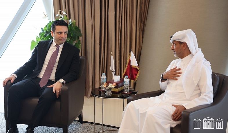 Ալեն Սիմոնյանը հանդիպել է Կատարի ֆուտբոլի ասոցիացիայի նախագահի հետ