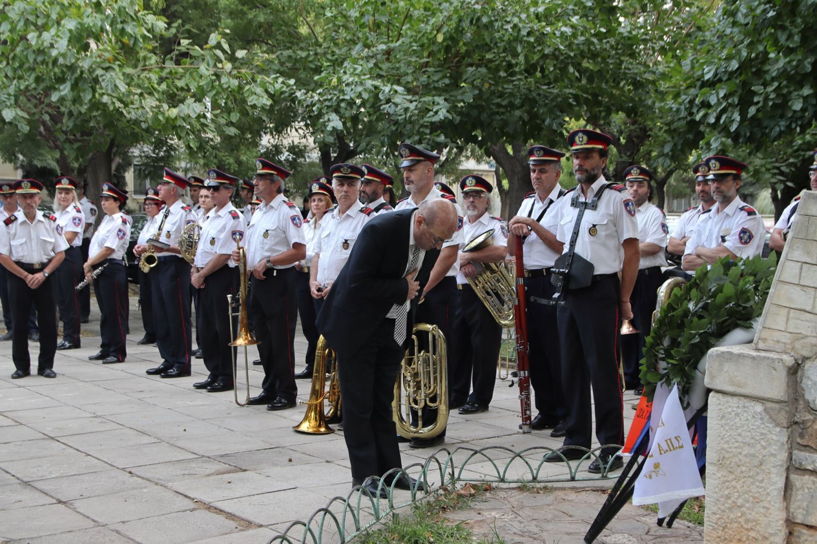 Դեսպան Մկրտչյանը մասնակցել է Աթենքի Դուրղուտի թաղամասում նացիստական բռնությունների զոհ դարձածների հիշատակի ոգեկոչման արարողությանը
