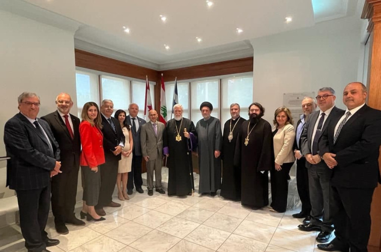 Արամ Ա-ն այցելել է Լիբանանի հյուպատոսարան