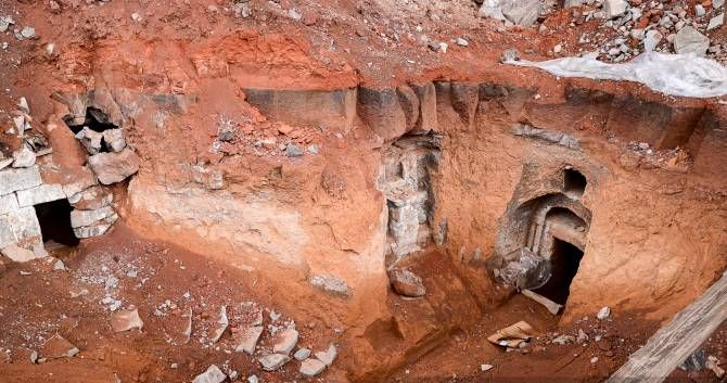 Վաղ քրիստոնեական ժամանակաշրջանի ժայռափոր դամբարան՝ Քասախի կիրճում. այն առաջիկայում մանրամասն կուսումնասիրվի