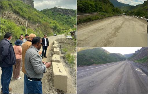 ԱԶԲ ներկայացուցիչները ծանոթացել են Վանաձոր-Ալավերդի-Վրաստան միջպետական ճանապարհին