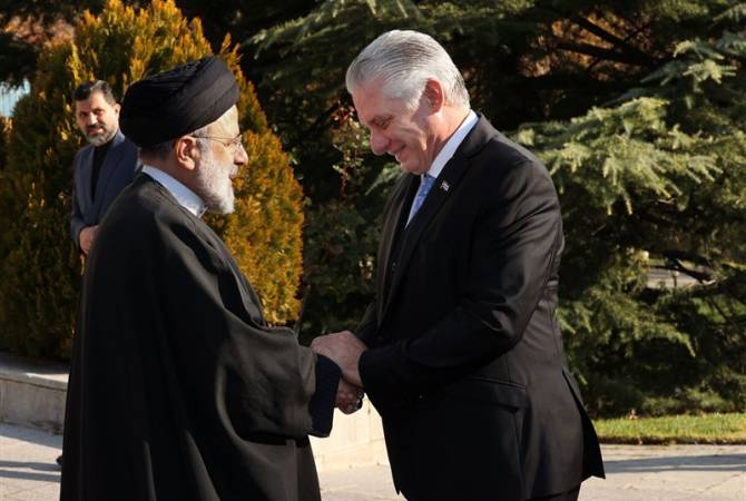 Կուբայի նախագահը 22 տարվա ընթացքում առաջին անգամ ժամանել է Իրան