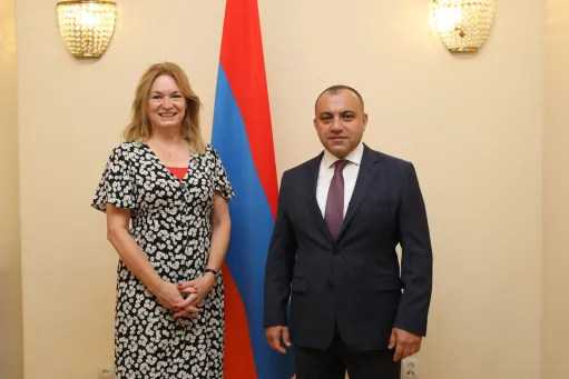ՍԴ նախագահն առանձնազրույց է ունեցել ՀՀ-ում Նիդերլանդների նորանշանակ դեսպանի հետ