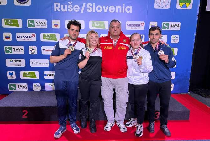 Հրաձիգները թիմային մեդալներ են նվաճել Սլովենիայի միջազգային մրցաշարում