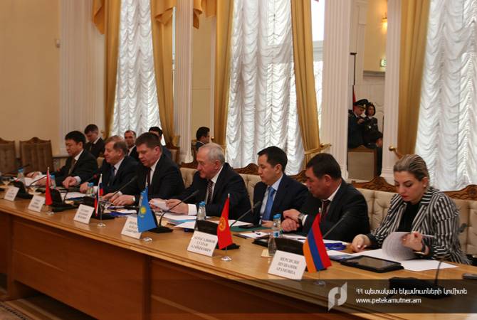 ՊԵԿ պատվիրակությունը մասնակցել է ՄՄ անդամ երկրների մաքսային ծառայությունների կոլեգիայի նիստին