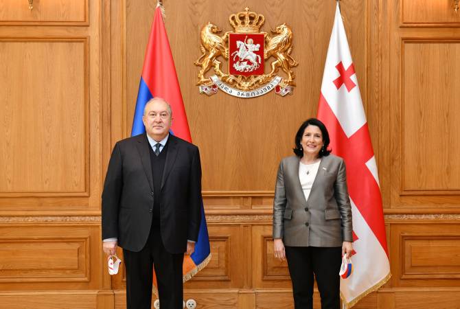 Ուրախ եմ արձանագրել, որ առկա են համատեղ հետաքրքրություններ. Արմեն Սարգսյանը նամակ է հղել Վրաստանի նախագահին