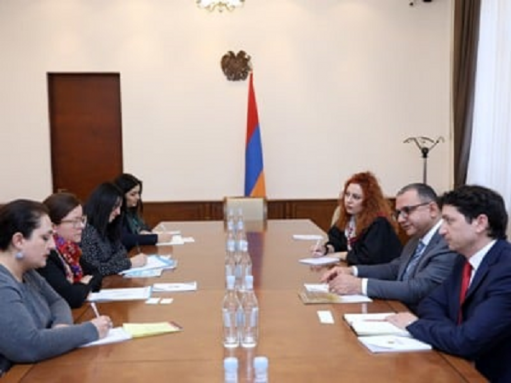 Մեզ համար առաջնային են երեխաների առանձնահատուկ կարիքներին միտված ծրագրերը. Տիգրան Խաչատրյանը՝ ՅՈՒՆԻՍԵՖ-ի գործընկերներին