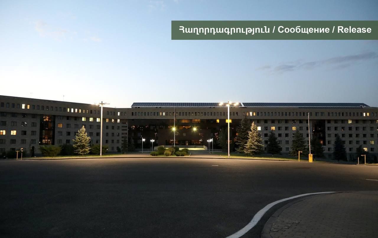 ՀՀ ԶՈՒ ստորաբաժանումները կրակ չեն բացել ադրբեջանական դիրքերի ուղղությամբ. ՊՆ