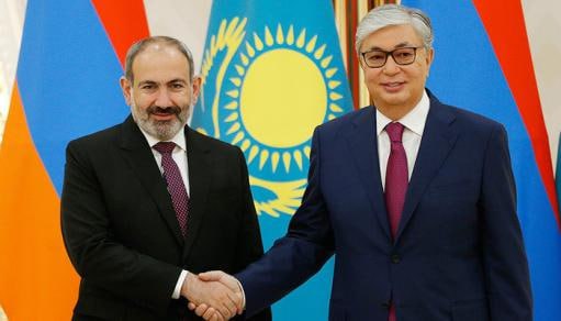 Համոզված եմ, որ Երևանի և Աստանայի միջև համագործակցության ընդլայնումը պահանջված է․ Փաշինյանը՝ Տոկաևին
