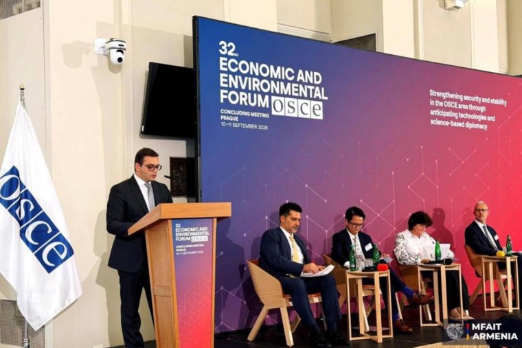 ՀՀ ԱԳՄԱ նախարարի տեղակալը Պրահայում ներկայացրել է COP17-ում Հայաստանի նախագահության առաջնահերթությունները