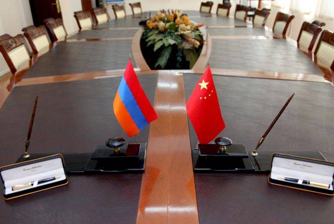 Հայաստանը կվավերացնի Չինաստանի հետ համագործակցության մասին համաձայնագիրը