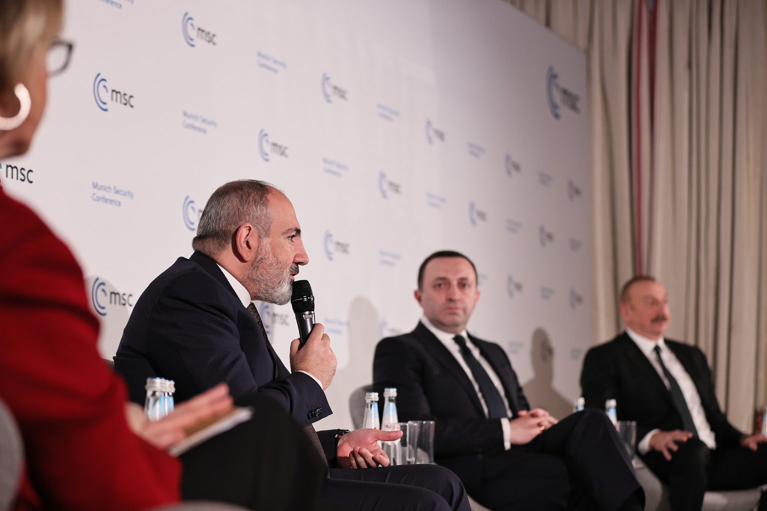 Никол Пашинян вместе с премьер-министром Грузии, президентом Азербайджана и генеральным секретарем ОБСЕ принял участие в дискуссии на тему региональной безопасности