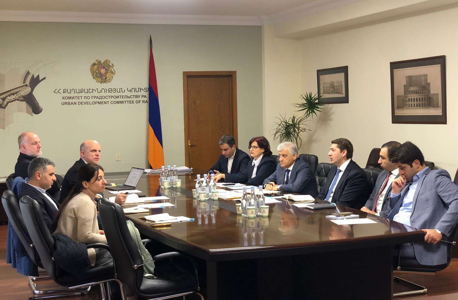 Գերմանացի գործընկերների հետ քննարկվել են Ակադեմիական քաղաքի նախագծման աշխատանքների վերաբերյալ հարցեր