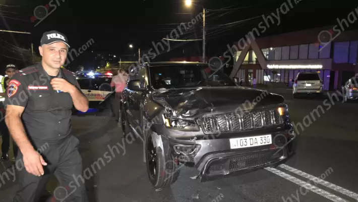 Մահվան ելքով վրաերթ․ Jeep-ը Կոմիտասում՝ ստորգետնյա անցման մոտ, վրաերթի է ենթարկել փողոցը չթույլատրված տեղով անցնող քաղաքացուն․ վերջինը տեղում  մահացել է