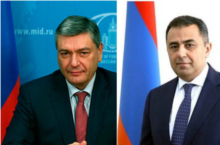 Մոսկվայում կայացել է ՌԴ և ՀՀ փոխարտգործնախարարների հանդիպումը. քննարկվել են տարածաշրջանային օրակարգի հարցեր