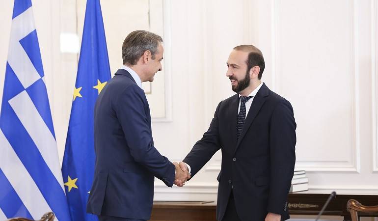 Արարատ Միրզոյանն ու Հունաստանի վարչապետը մտքեր են փոխանակել  Լեռնային Ղարաբաղի հակամարտությանը վերաբերող հարցերի շուրջ