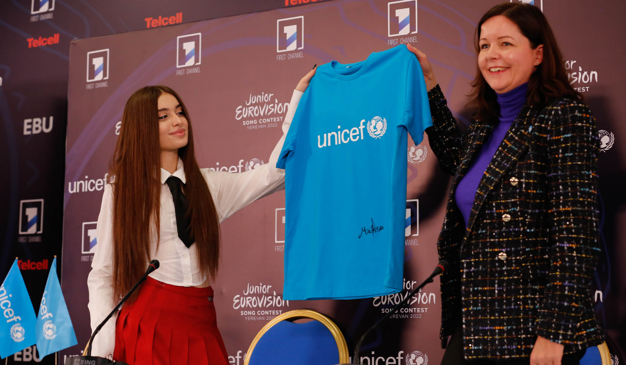 15-летняя Малена стала национальным послом ЮНИСЕФ