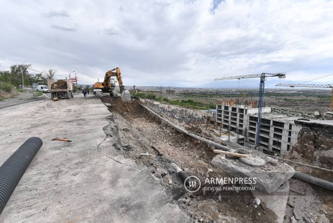 Ծիծեռնակաբերդի խճուղին երկկողմանի փակ է