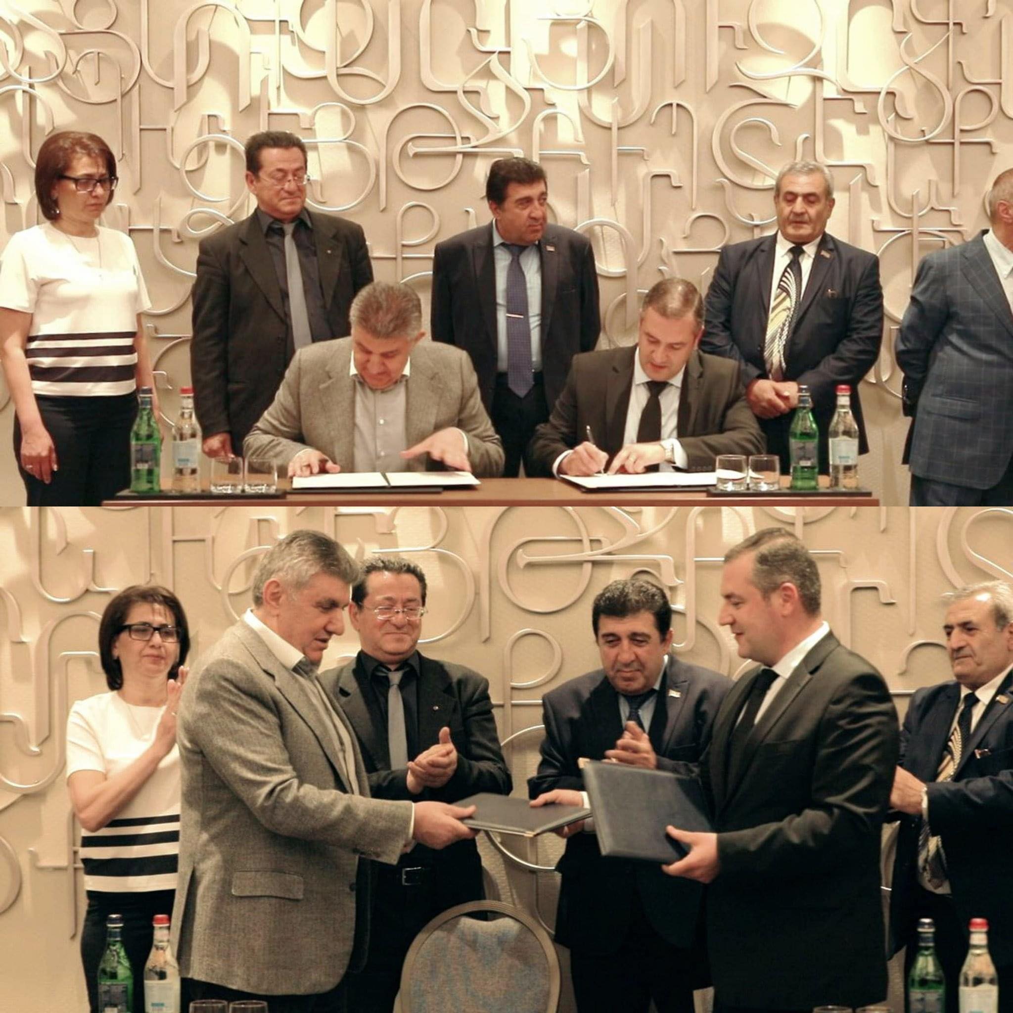 Ռուսաստանի Հայերի Միության և Ալյանս կուսակցության միջև համագործակցության հուշագիր է ստորագրվել
