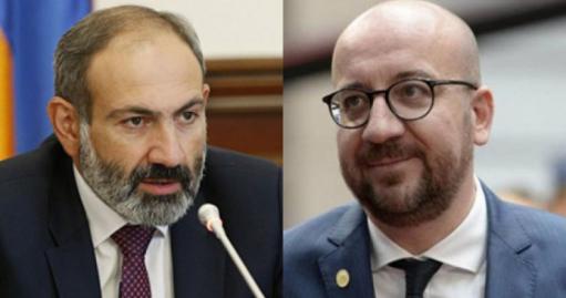 Վարչապետն ու Եվրոպական խորհրդի նախագահը քննարկել են հայ-ադրբեջանական սահմանին տիրող իրավիճակը