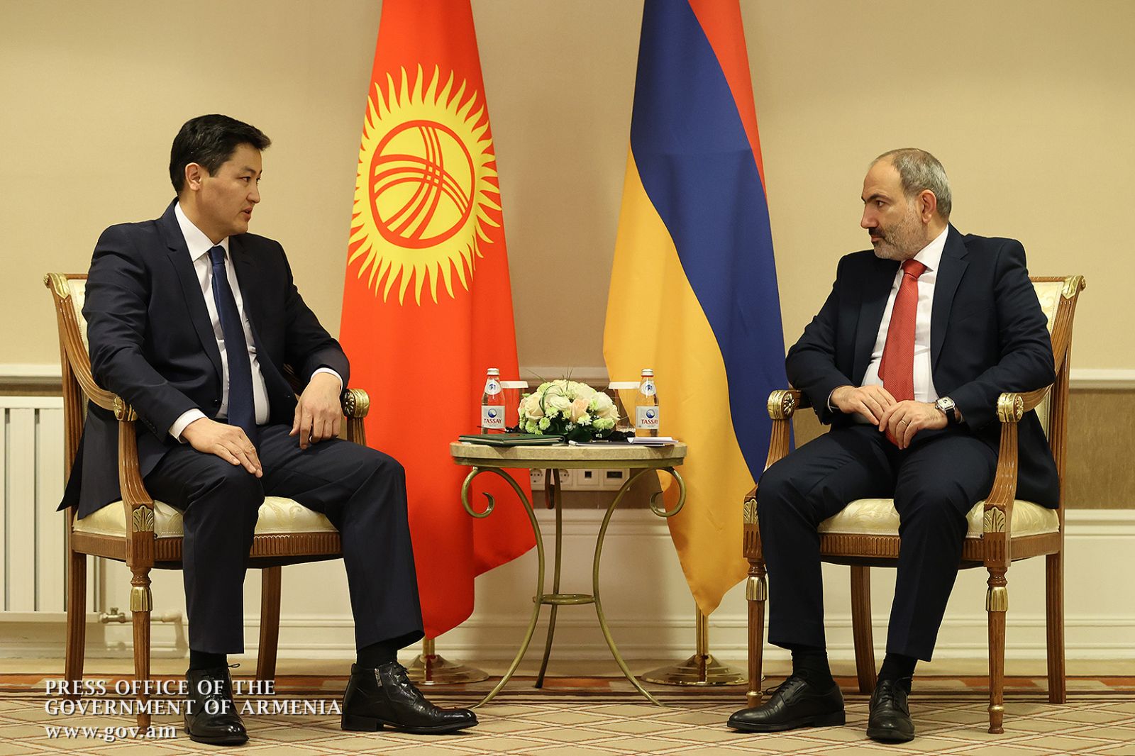 ՀՀ և Ղրղզստանի վարչապետերը քննարկել են ճանապարհների ապաշրջափակման արդյունքում ստեղծվող հնարավորությունները